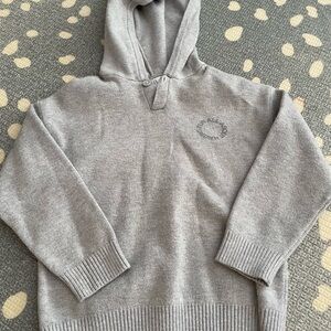 Zara Kids Gray Hooded Sweater